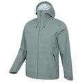 Green - Side - Mountain Warehouse Mens Hill Packable Waterproof Jacket