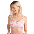 Off White - Lifestyle - Animal Womens-Ladies Skye Bralette Bikini Top