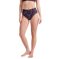 Jet Black - Lifestyle - Animal Womens-Ladies Bondi Patterned Bikini Bottoms