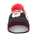 Navy-Red - Front - Mountain Warehouse Mens Santa Claus Christmas Beanie