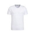 White-Black - Side - Mountain Warehouse Mens Flint Crew Neck T-Shirt (Pack of 2)