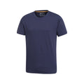 Khaki Green-Navy Blue - Pack Shot - Mountain Warehouse Mens Flint Crew Neck T-Shirt (Pack of 2)