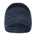 Navy - Front - Mountain Warehouse Unisex Adult Rubix Lined Beanie