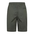 Khaki Green - Back - Mountain Warehouse Mens Dale Shorts
