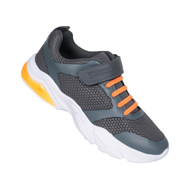 Black - Lifestyle - Mountain Warehouse Childrens-Kids Galaxy Light Up Trainers