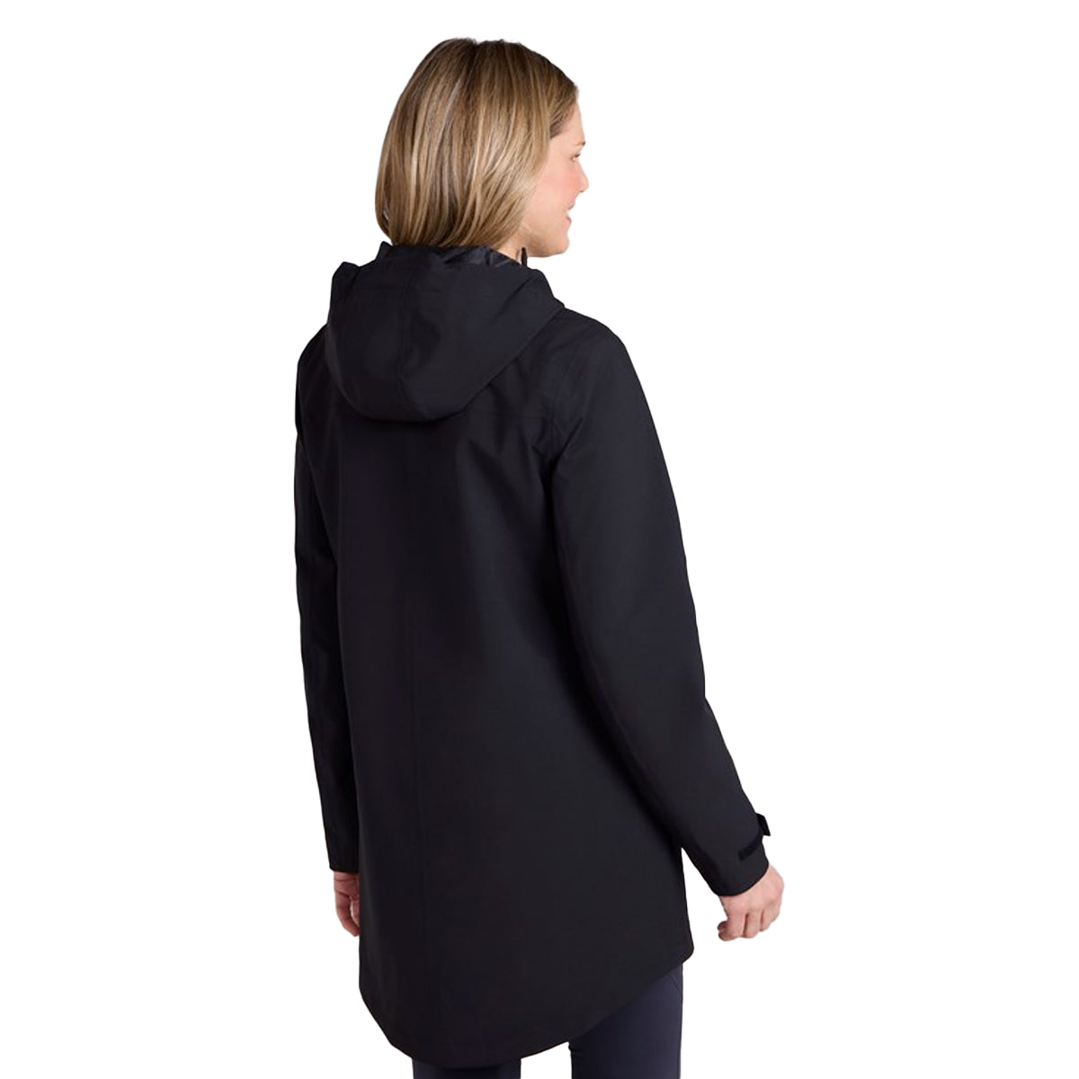 Black - Lifestyle - Mountain Warehouse Womens-Ladies April Longline Waterproof Jacket