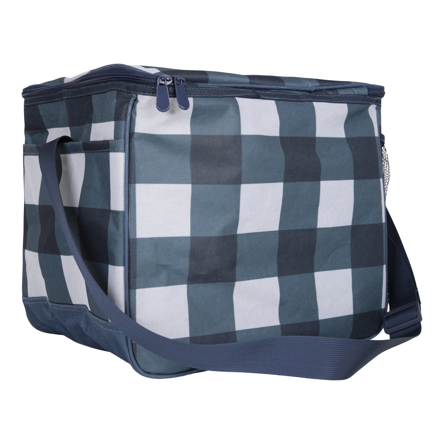 Corn Blue - Lifestyle - Mountain Warehouse 25L Checked Cooler Bag