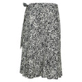 Monochrome - Back - Mountain Warehouse Womens-Ladies Papamoa Animal Print Wrap Skirt