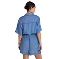 Light Blue - Back - Animal Womens-Ladies Olivia Playsuit