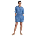 Light Blue - Side - Animal Womens-Ladies Olivia Playsuit