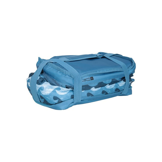 Blue - Side - Mountain Warehouse 30L Self-Inflating Cooler Bag