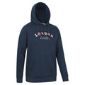 Navy - Side - Mountain Warehouse Mens Regional London Graphic Hoodie