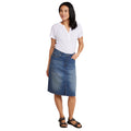 Denim Blue - Lifestyle - Mountain Warehouse Womens-Ladies Ash Denim A-line Skirt