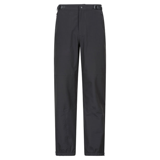 Black - Front - Mountain Warehouse Mens Pinnacle Extreme Waterproof Trousers
