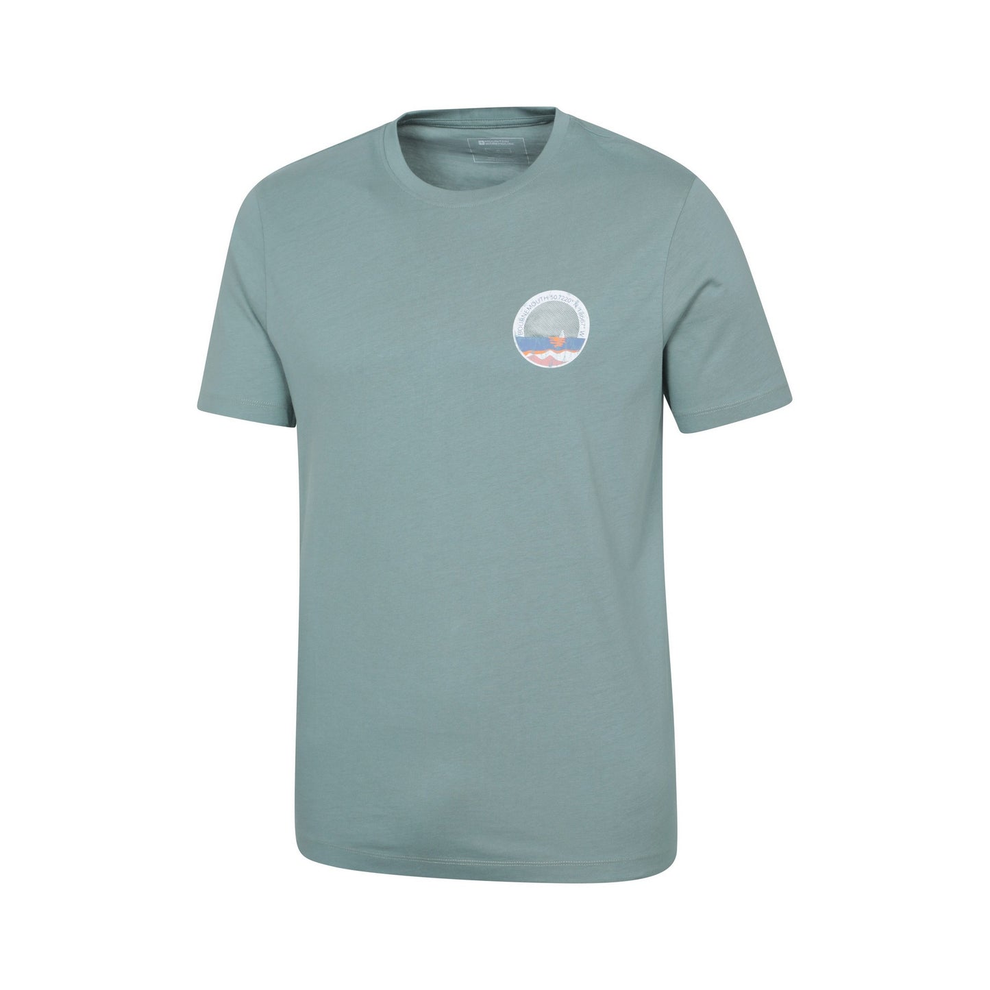 Pale Green - Lifestyle - Mountain Warehouse Mens Bournemouth Short-Sleeved T-Shirt