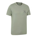 Khaki Green - Side - Mountain Warehouse Mens Ireland Short-Sleeved T-Shirt