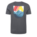 Charcoal - Back - Mountain Warehouse Mens Lake District Short-Sleeved T-Shirt