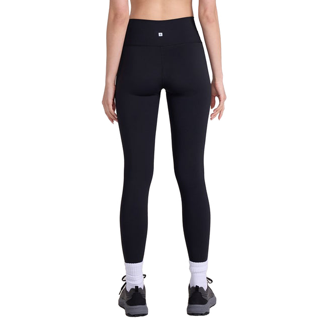 Black - Back - Mountain Warehouse Womens-Ladies Wrap Waist Leggings