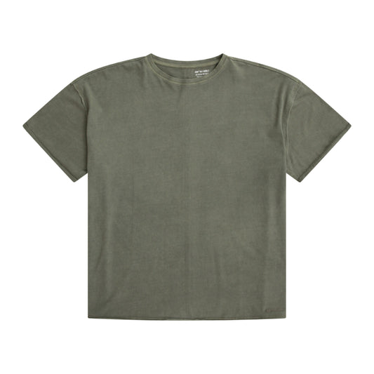 Khaki Green - Front - Animal Womens-Ladies Harper Oversized T-Shirt