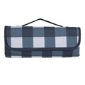 Corn Blue - Front - Mountain Warehouse Checked Picnic Blanket