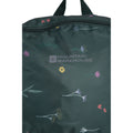 Green - Lifestyle - Mountain Warehouse Printed Packaway Backpack
