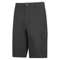 Black - Lifestyle - Mountain Warehouse Mens Delta Stretch Cargo Shorts