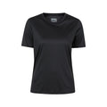 Black - Front - Mountain Warehouse Womens-Ladies Swimming T-Shirt