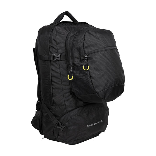 Black - Front - Mountain Warehouse Pathfinder 15L Rucksack