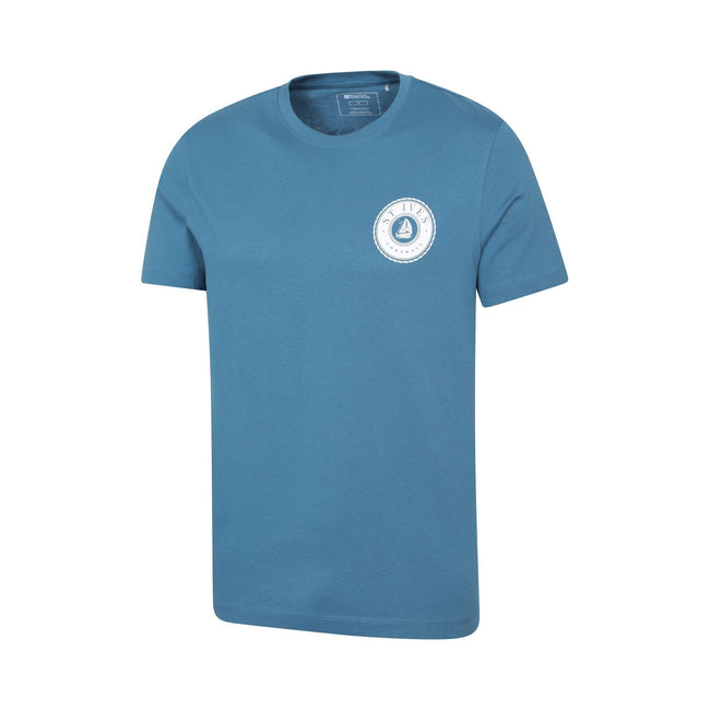 Dark Blue - Lifestyle - Mountain Warehouse Mens St Ives Sailboat T-Shirt