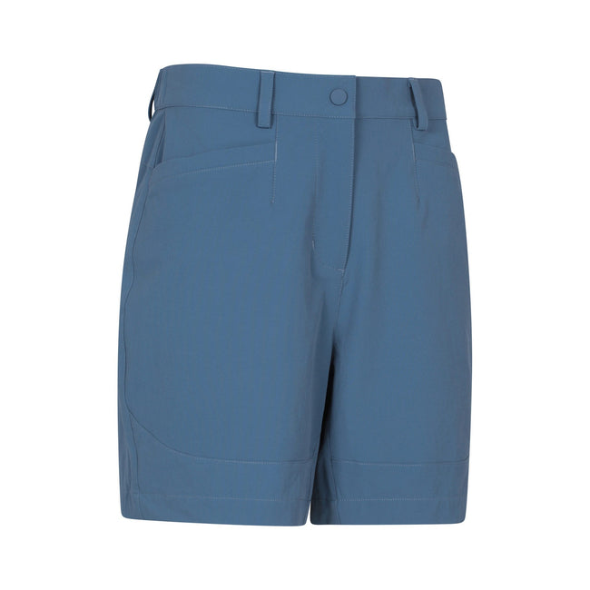 Blue - Side - Mountain Warehouse Womens-Ladies Lade Water Resistant Shorts