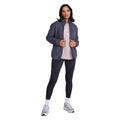 Charcoal - Pack Shot - Animal Womens-Ladies Freya Borg Lined Fleece Jacket