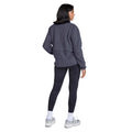 Charcoal - Close up - Animal Womens-Ladies Freya Borg Lined Fleece Jacket