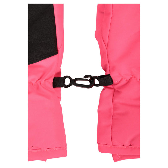 Dark Pink - Lifestyle - Mountain Warehouse Childrens-Kids Ski Mittens