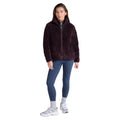 Berry - Pack Shot - Animal Womens-Ladies Teddy Fleece Full Zip Jacket