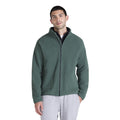 Green - Side - Animal Mens Andy Borg Fleece Jacket