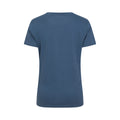 Navy - Back - Mountain Warehouse Womens-Ladies London Short-Sleeved T-Shirt