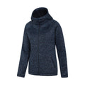 Navy - Lifestyle - Mountain Warehouse Womens-Ladies Nevis Faux Fur Lined Full Zip Hoodie