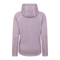 Purple - Back - Mountain Warehouse Womens-Ladies Nevis Faux Fur Lined Full Zip Hoodie