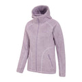 Purple - Lifestyle - Mountain Warehouse Womens-Ladies Nevis Faux Fur Lined Full Zip Hoodie