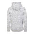 Grey - Back - Mountain Warehouse Womens-Ladies Nevis Faux Fur Lined Full Zip Hoodie