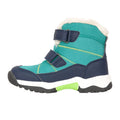 Blue - Lifestyle - Mountain Warehouse Toddler Comet Waterproof Snow Boots