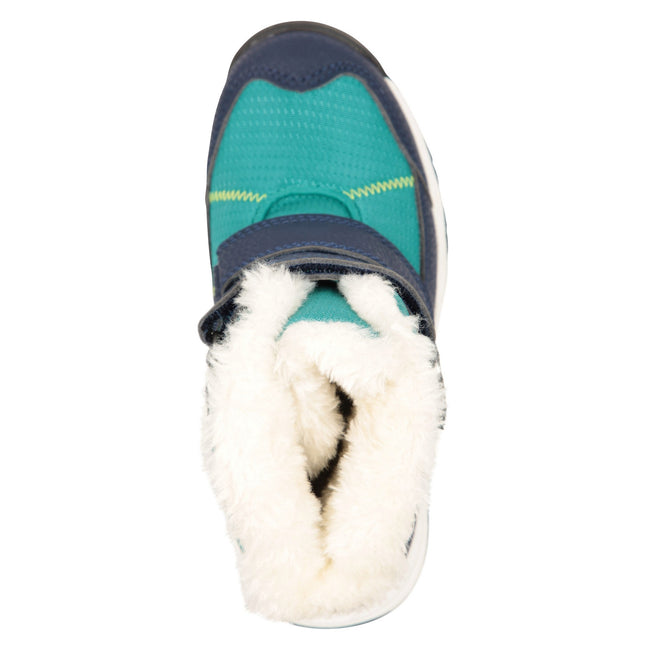 Blue - Pack Shot - Mountain Warehouse Toddler Comet Waterproof Snow Boots