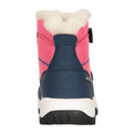 Bright Pink - Back - Mountain Warehouse Toddler Comet Waterproof Snow Boots