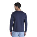 Dark Blue - Back - Animal Mens Tommy T-Shirt