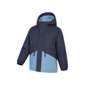 Navy - Lifestyle - Mountain Warehouse Childrens-Kids Cyclone Waterproof Padded Jacket