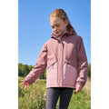 Pink - Front - Mountain Warehouse Childrens-Kids Cyclone Waterproof Padded Jacket
