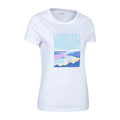 White - Side - Mountain Warehouse Womens-Ladies St Ives Short-Sleeved T-Shirt