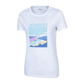 White - Lifestyle - Mountain Warehouse Womens-Ladies Padstow Short-Sleeved T-Shirt