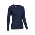 Navy - Back - Mountain Warehouse Womens-Ladies Talus Long-Sleeved Top