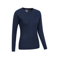Navy - Back - Mountain Warehouse Womens-Ladies Talus Long-Sleeved Top